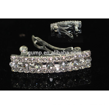 Women Custom Shiny Rhinestone Hairgrip Crystal Barrette